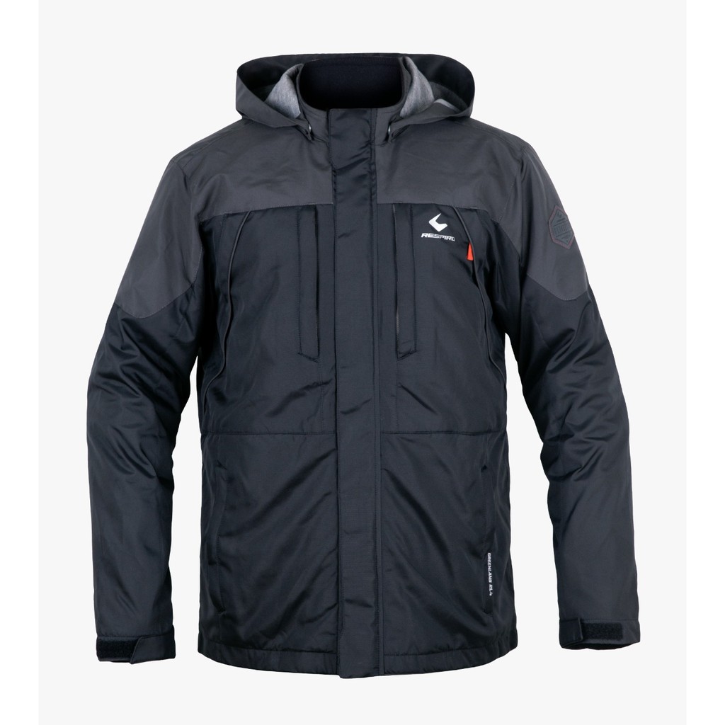 Respiro Greenland R1 Jaket Motor Harian Hoodie Anti Angin Siang Dan Malam