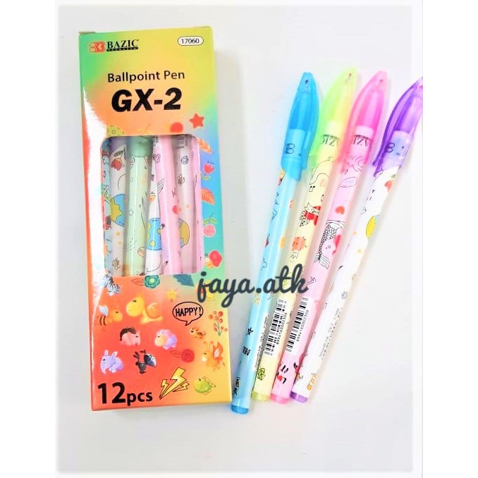 

PULPEN UJUNG LANCIP MURAH MOTIF LUCU PEN LUCU BALLPOINT PEN LUCU GX-2