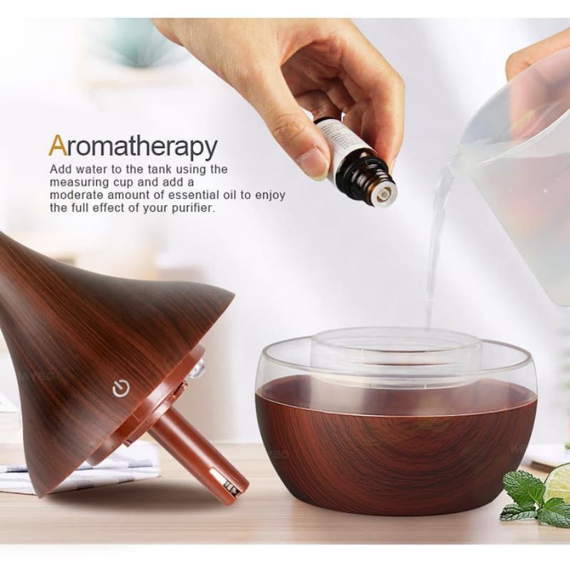 Humidifier Diffuser Aromaterapi Essential Oil Aromatherapy Disfuser Ultrasonic Pelembab Udara