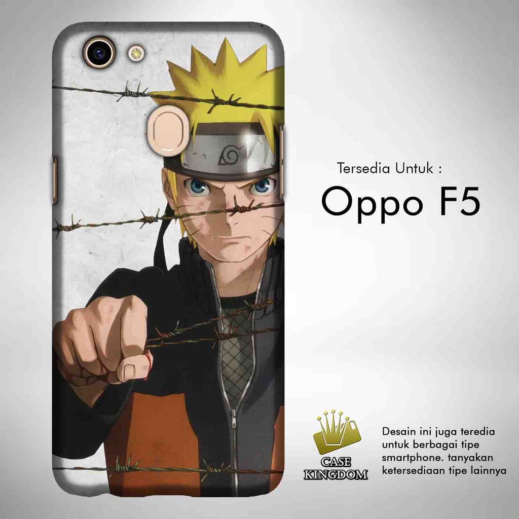 Naruto 4 Casing Custom Oppo F5 Case