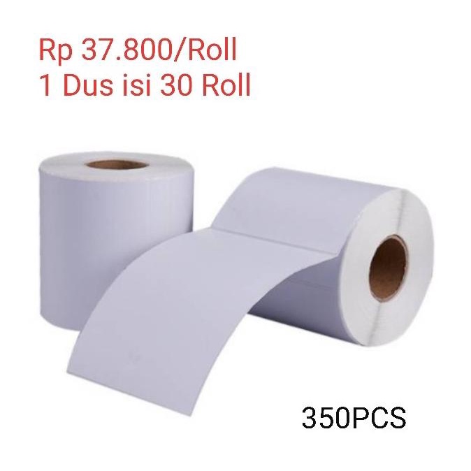 

Produk Terbaik] GROSIR KERTAS TERMAL LABEL STICKER 100X150 350PCS 500PCS UKURAN A6