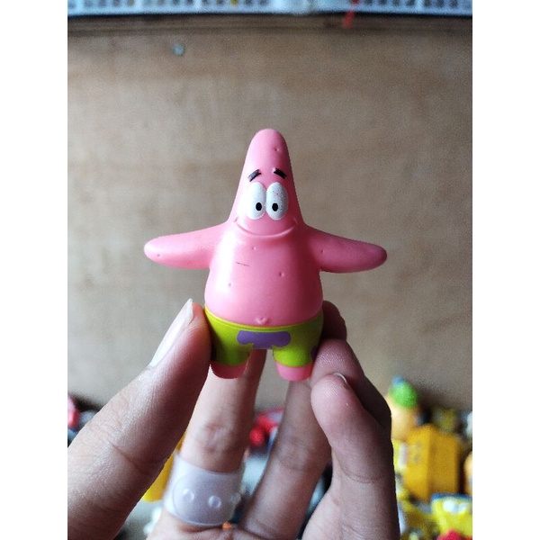 Action figure Spongebob McDonald Spongebob Happy Meal Patrick MCD Murah Meriah-38. Patrick Mini