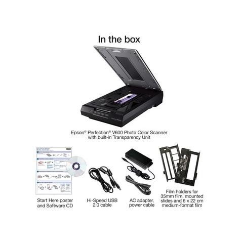 SCANNER EPSON V600 ORIGINAL RESMI A4 4800 DPi