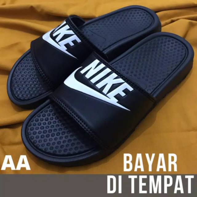 SANDAL SLIP ON NIKE BENNASI SENDAL CASUAL SENDAL SLIDE