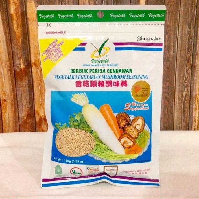 

Vegetalk Vegetarian Mushroom Seasoning Kaldu Jamur Tanpa MSG 150gr
