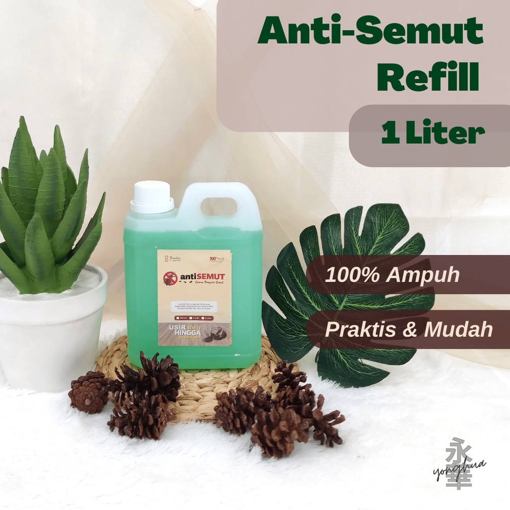 Cairan Racun Pembasmi dan Pengusir Semut Sangat Ampuh Kemasan botol 1 Liter Jerigen