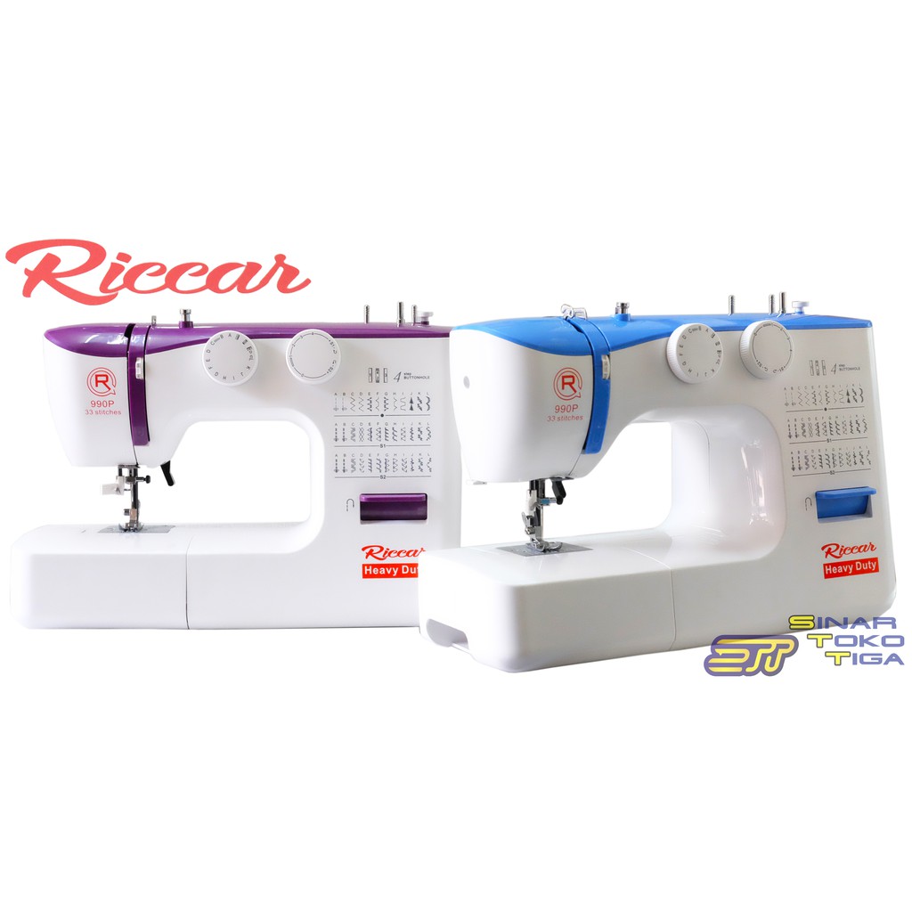 RICCAR 990P HEAVY DUTY MESIN JAHIT TEBAL PORTABLE 990 P / RICCAR 990 P XT