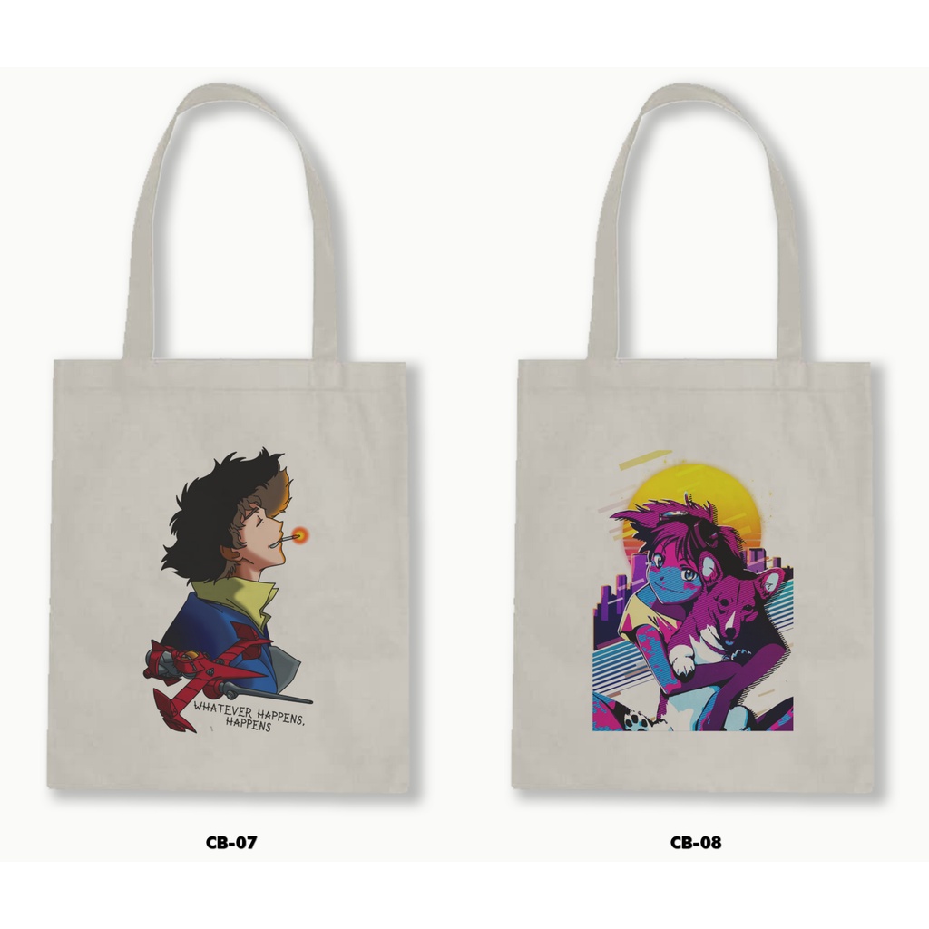 TOTE BAG BLACU - COWBOY BEBOP