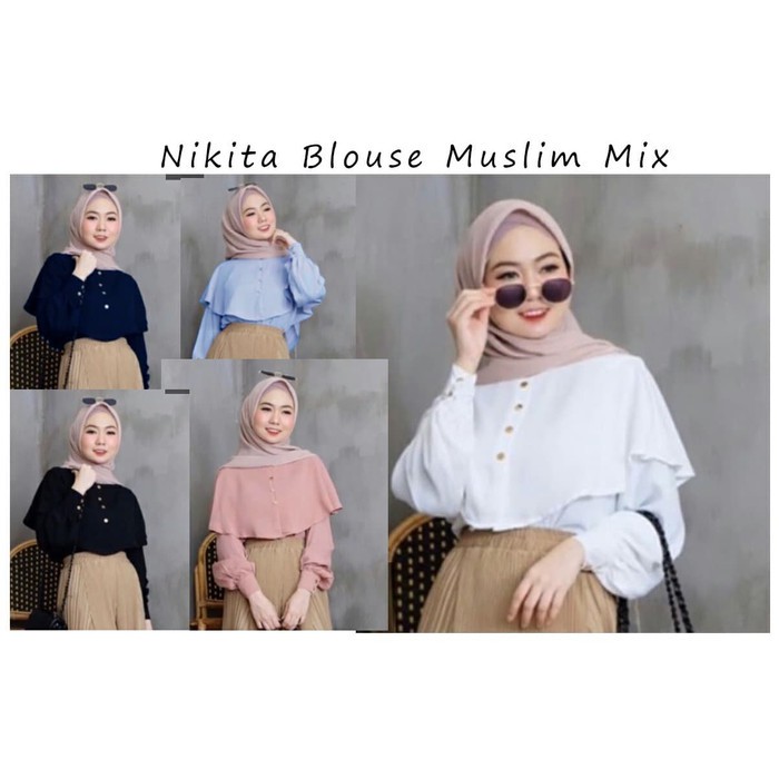 Model Baru Atasanwanita Bajumurah Blouse Wanita Kemeja Niki Blouse Baju Atasan Wanita 0150 T 52pfm Shopee Indonesia