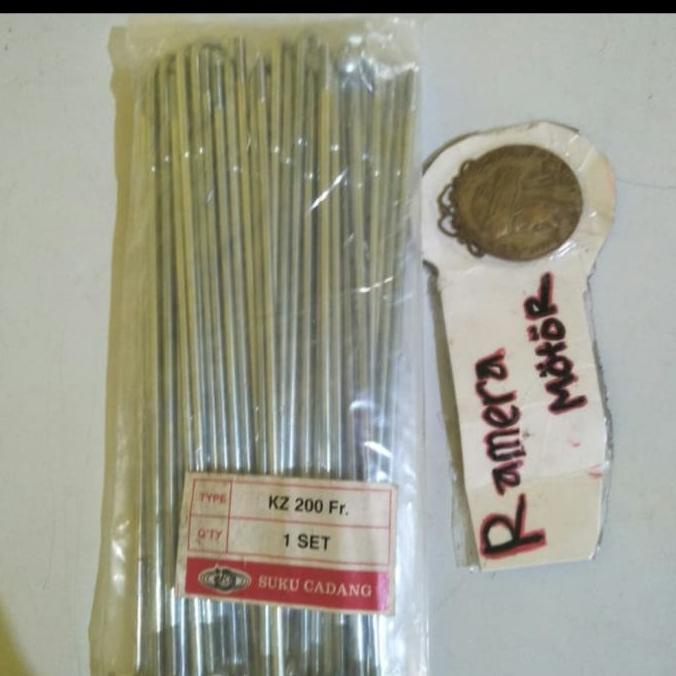 ------] Jari jari ruji binter merzy mercy KZ200 depan belakang