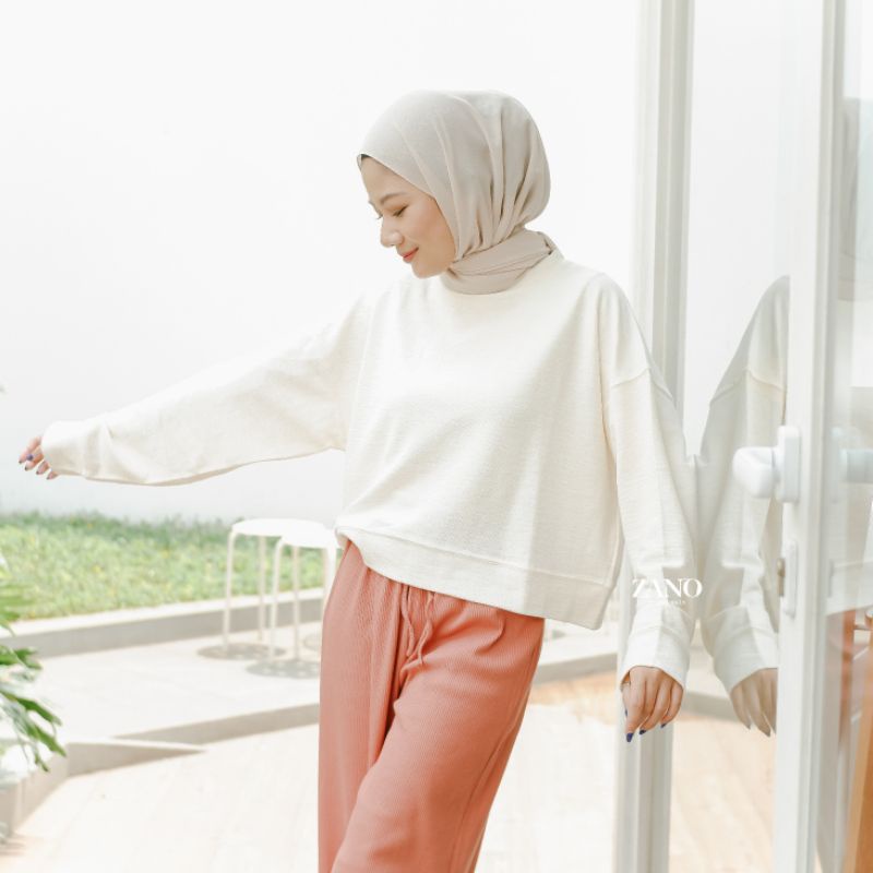 ZANO BASICS Sweater Crop Hiley