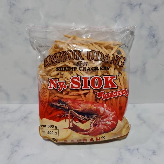 

Krupuk Udang Ny Siok Stik 500 Gram