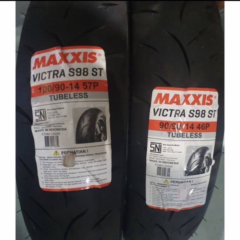 BAN MAXXIS RING 14 90/90-14  100/90-14 VICTRA