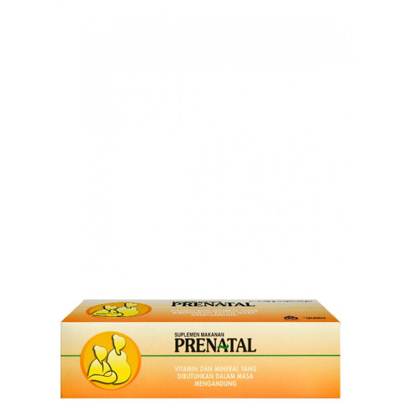 Prenatal box/dus/dos - vitamin ibu hamil