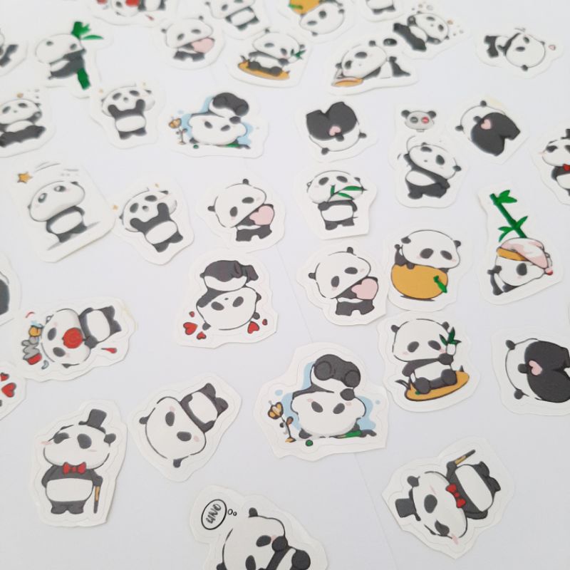 

Stiker Beruang Panda China Lucu Imut