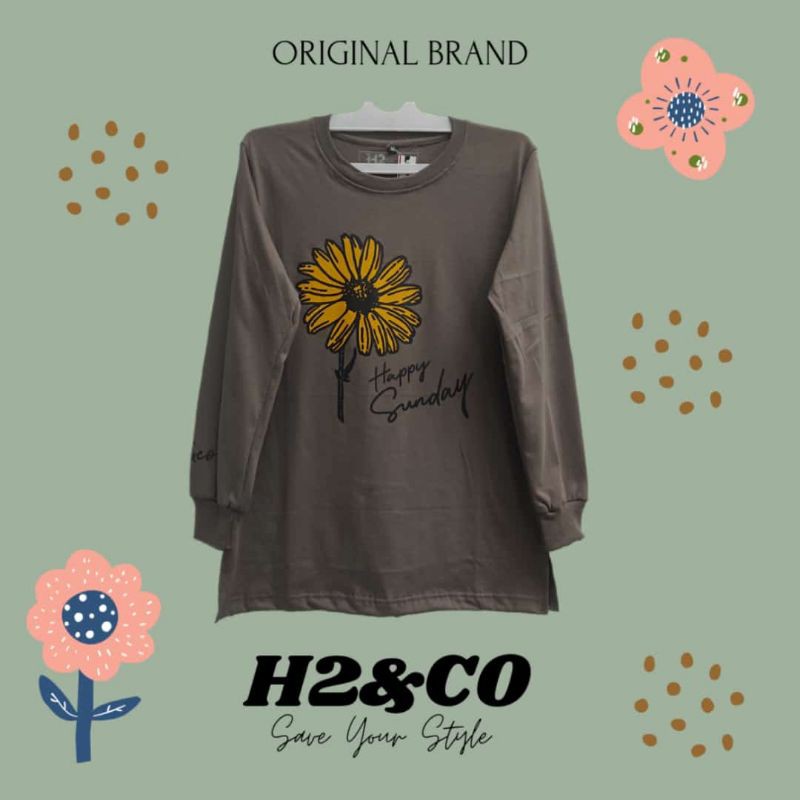 [COD] Kaos Panjang Tebal H2&CO Original