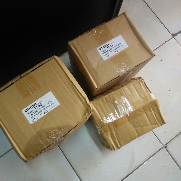 Sikat Pipa Kawat Baja 3 76mm Tube Brush Steel Wire Tt-30 / Tt30 Union Brush Murah Meriah