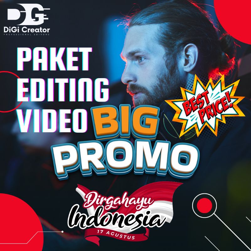 [PROMO] JASA DESAIN VIDEO TERMURAH - Konten Youtube | Youtube | Jasa Edit Video | Jasa Desain Video | Vlog Video | Video Cinematic |  Jasa Edit Video Tugas | Acara | Promo | Iklan | Dokumentasi | Tutorial, dll | Digi Creator