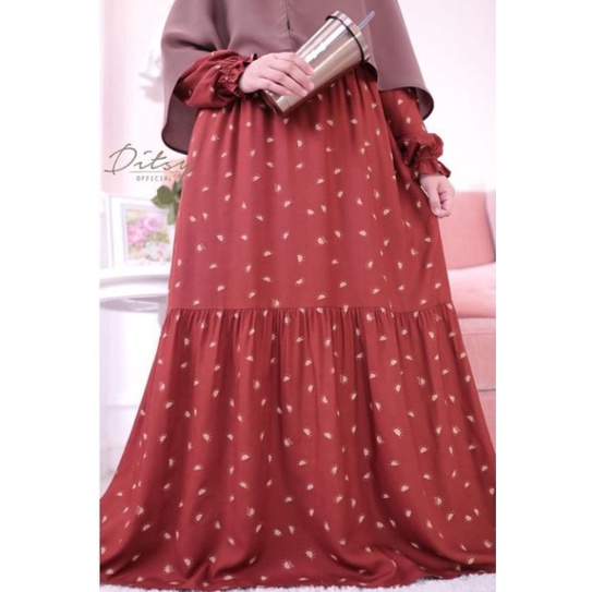 ditsy sunny terracota size M