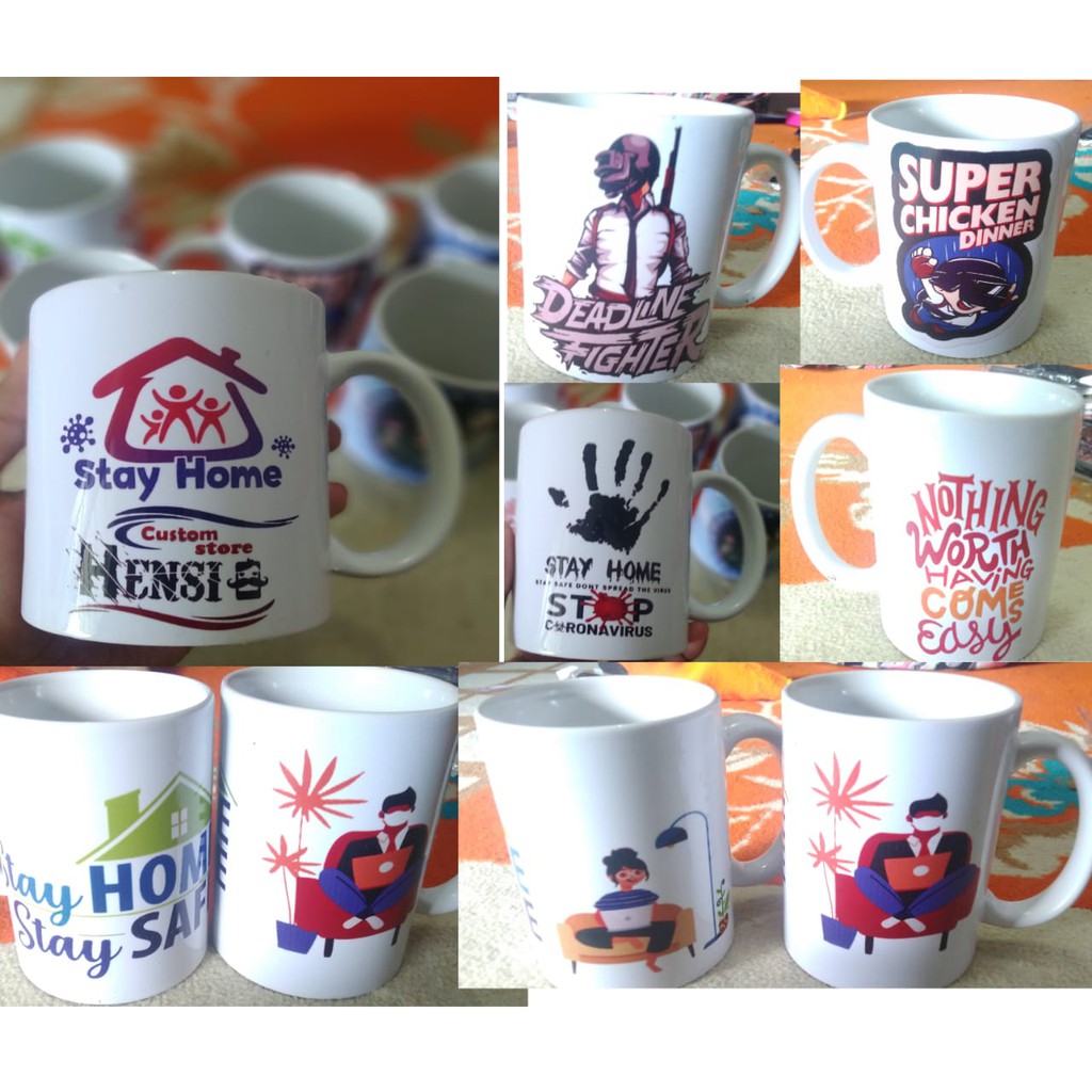 MUG CUSTOM SOUVENIR MUG HADIAH MUG CUSTOM MUG