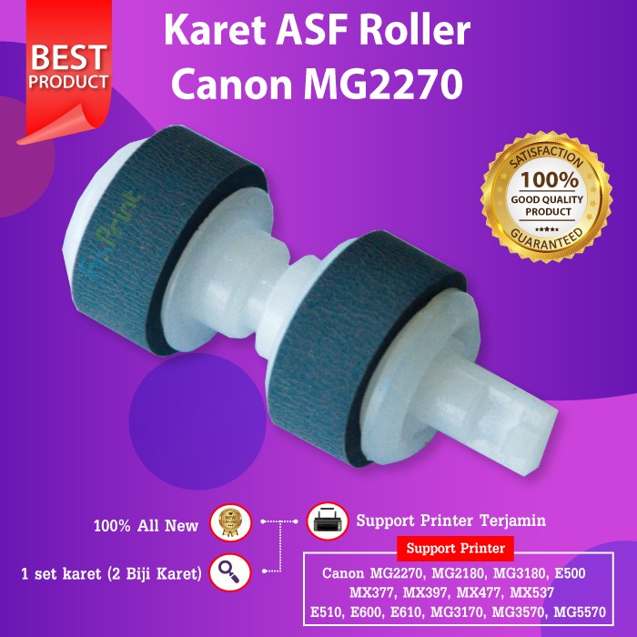 Karet ASF Roller Printer Canon E610 MG3170 MG3570 MG5570 MX377 MX397