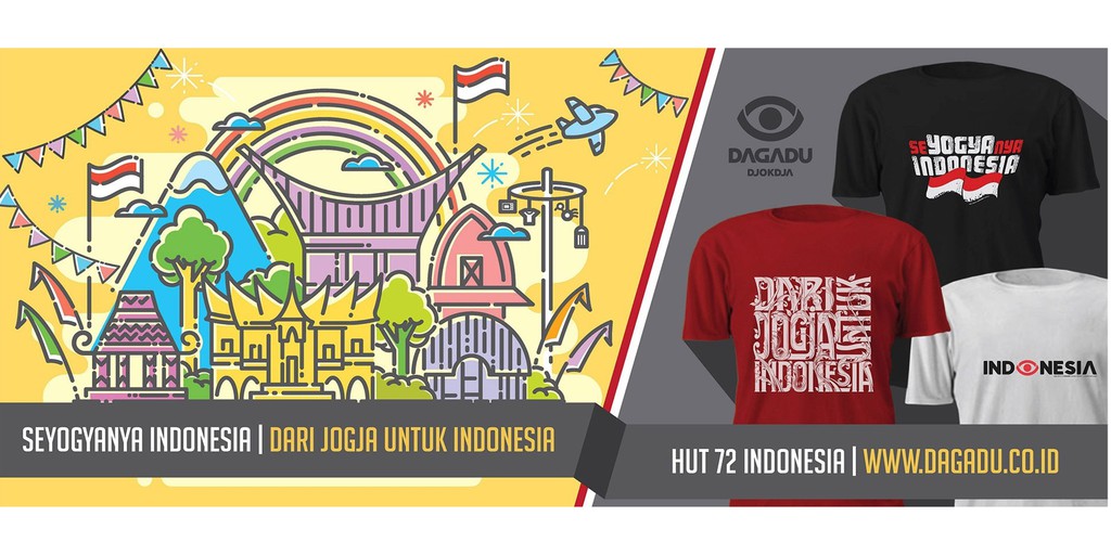 Toko Online Dagadu  Official Shop Shopee Indonesia