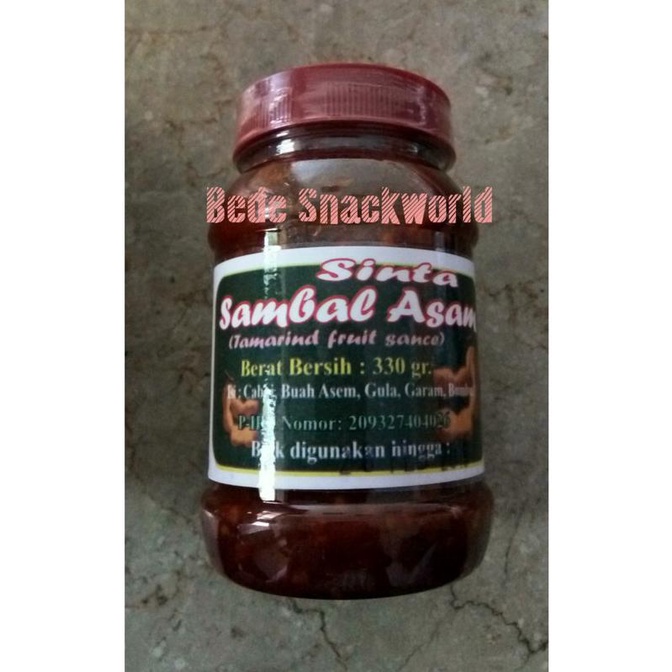 

Sambal Asam Sinta