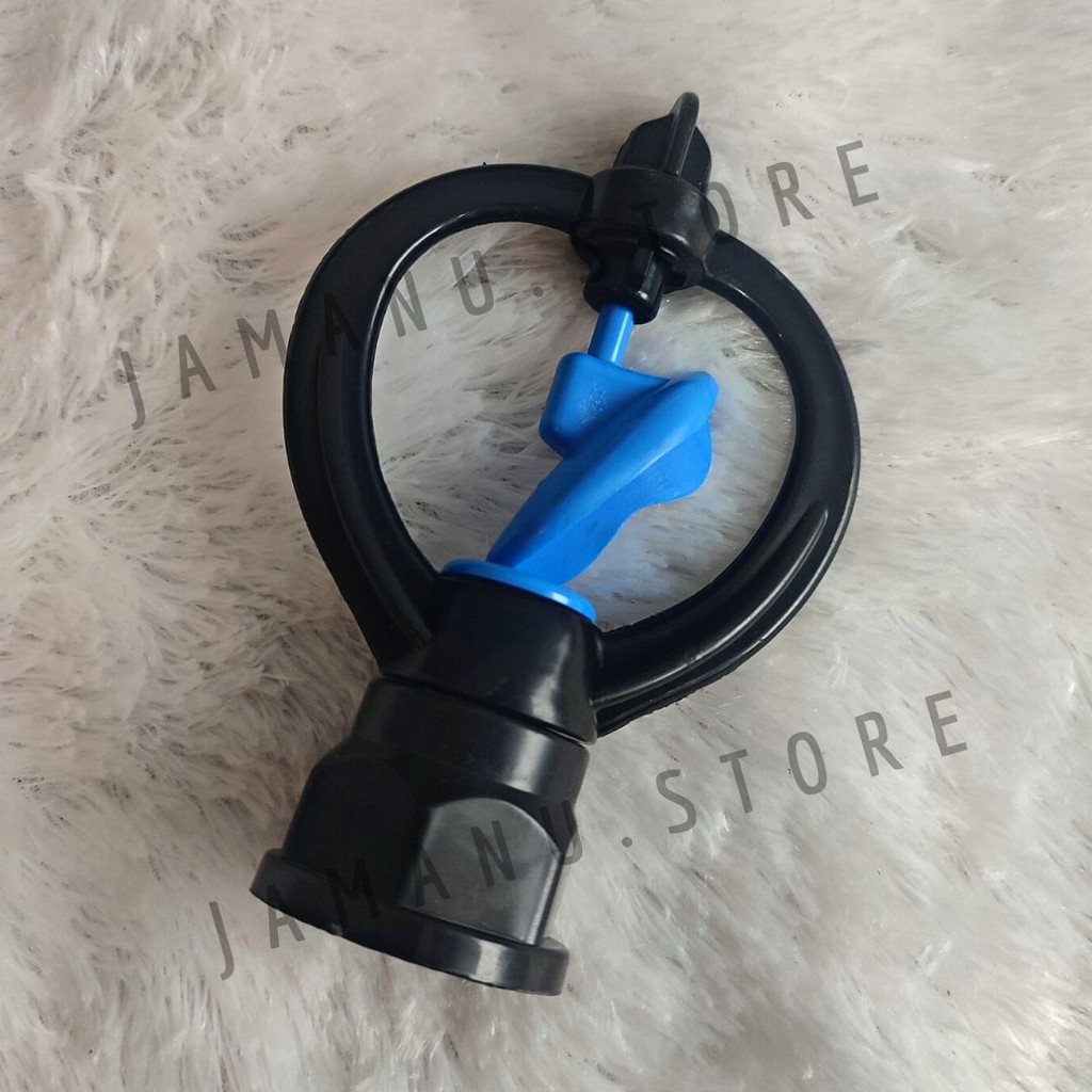 Sprinkler Kupu Hitam Biru Semprotan Taman Kebun 1/2 inch - Drat Dalam