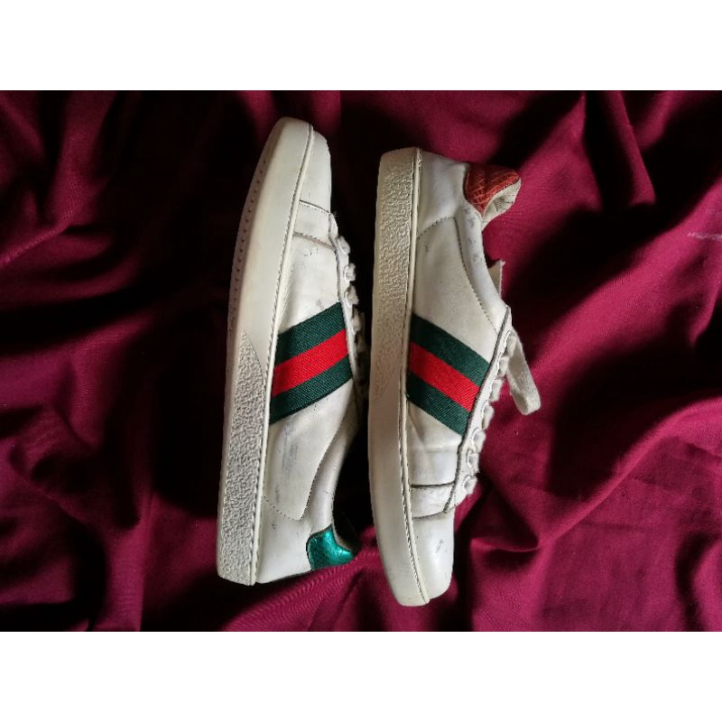 Gucci Ace Bee Sneakers Second Made in Italy