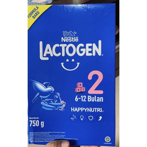 NETSLE LACTOGEN2  | SUSU FORMULA 6 SAMPAI 12 BULAN | Susu LACTOGEN2 725g