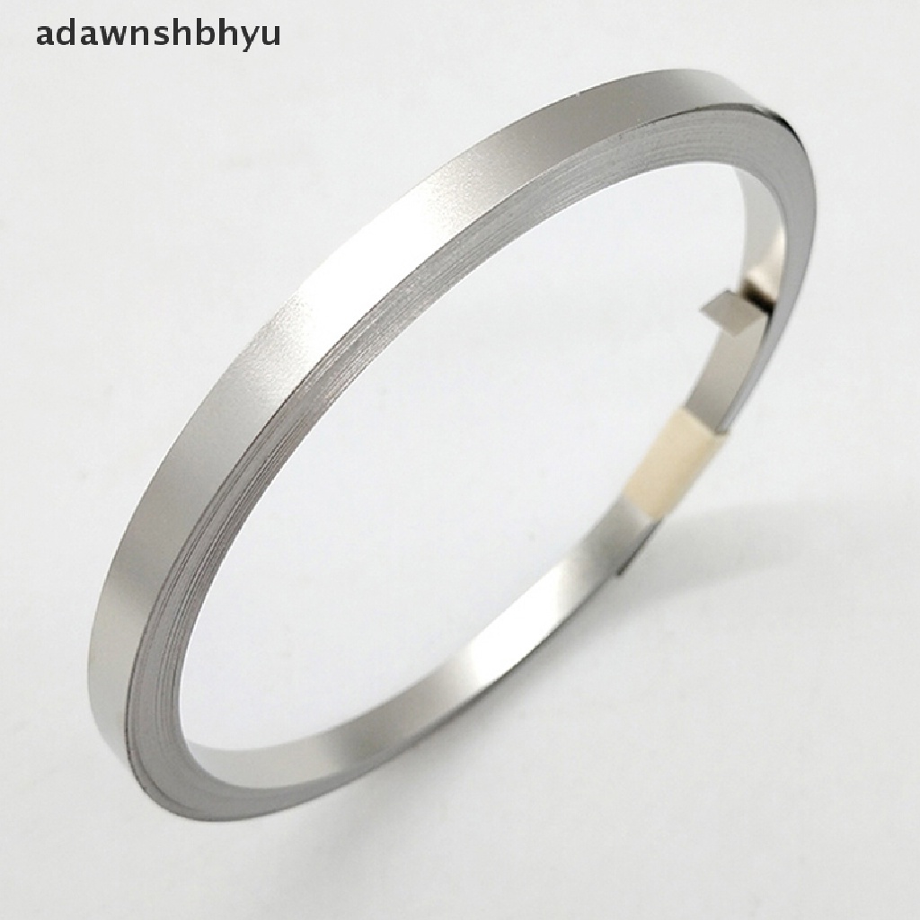 Adawnshbhyu 10m Murni Ni plate nickel strip tape Untuk Las Bintik Li 18650mm