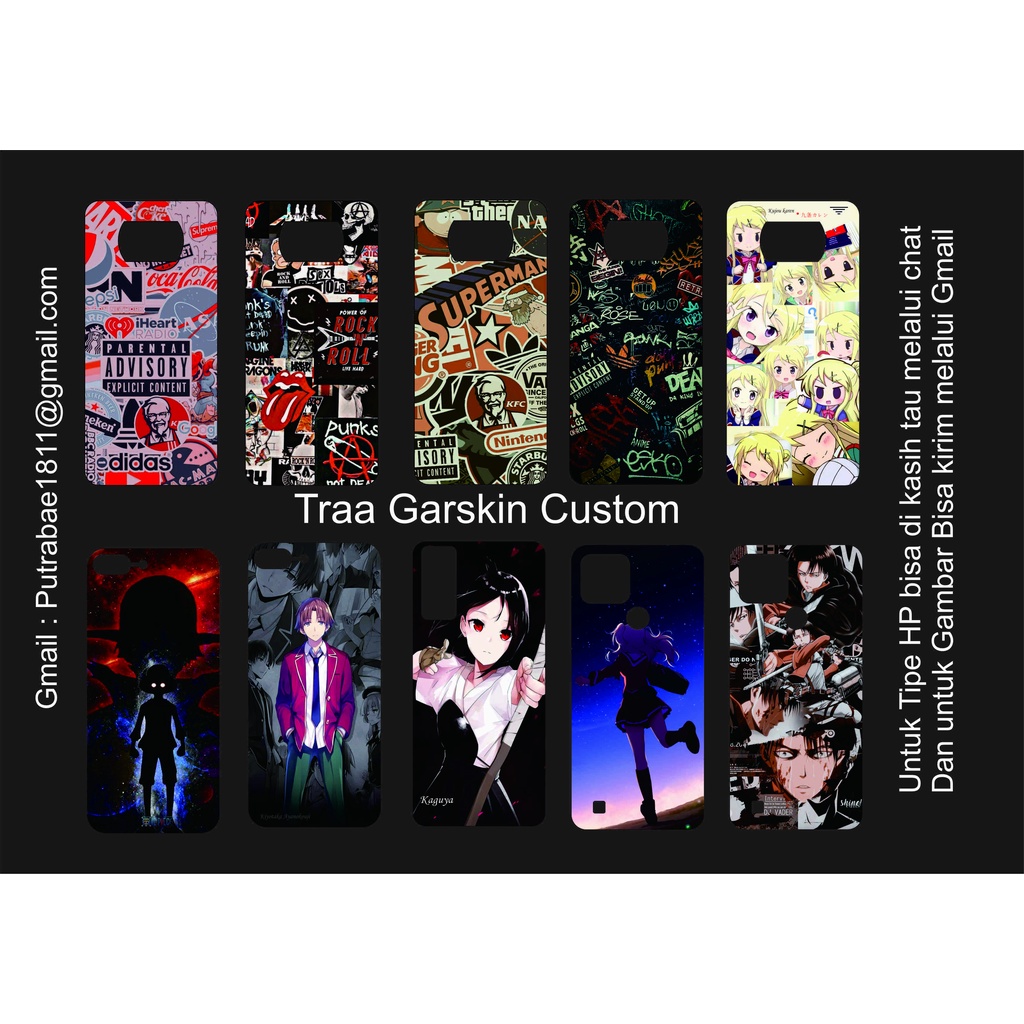 Garskin Custom Poco X3pro /X3NFC