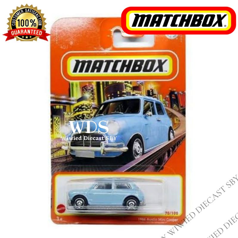 Matchbox MBX Mini Cooper Blue Bukan Mr Bean Diecast Collector Edition Mainan Hobi