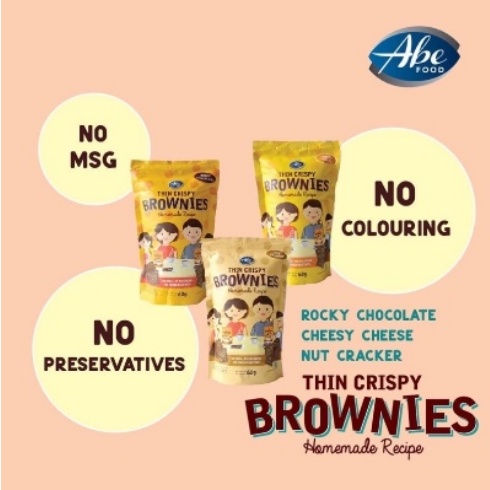 

Abe Food Thin Crispy Brownies 60gr