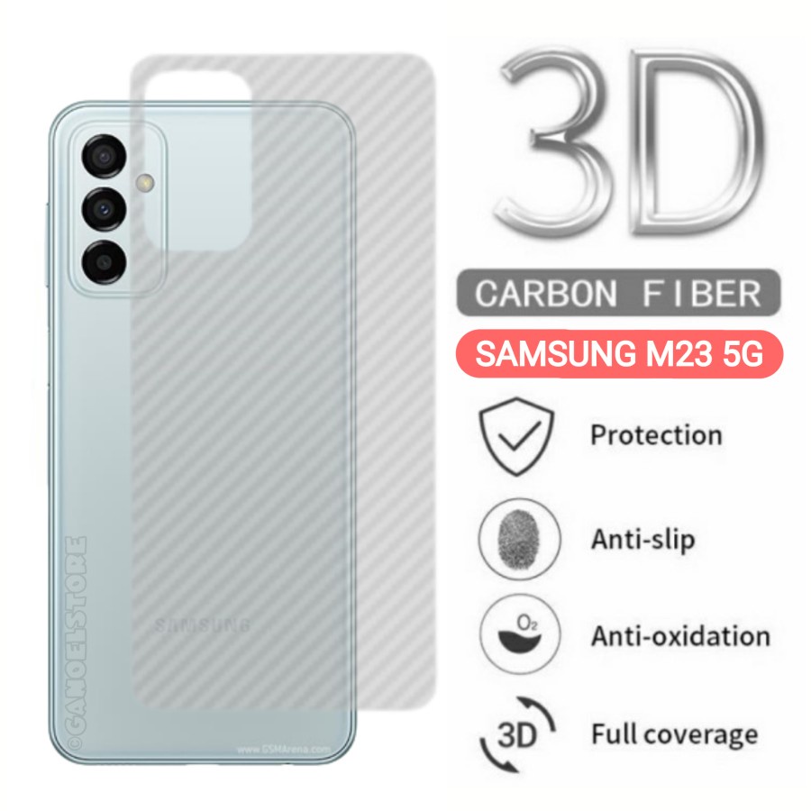 SAMSUNG A24 A14 4G A14 5G A34 A54 A23 M23 5G A32 4G A32 5G A52 A72 A52S 5G ANTI GORES BELAKANG SKIN BACK CARBON, ANTI GORES KARBON TRANSPARAN ANTI JAMUR PELINDUNG BELAKANG GARSKIN