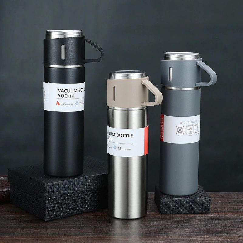 COD Thermos Sultan Vacum Flask 2 Set Cangkir /Tahan Panas