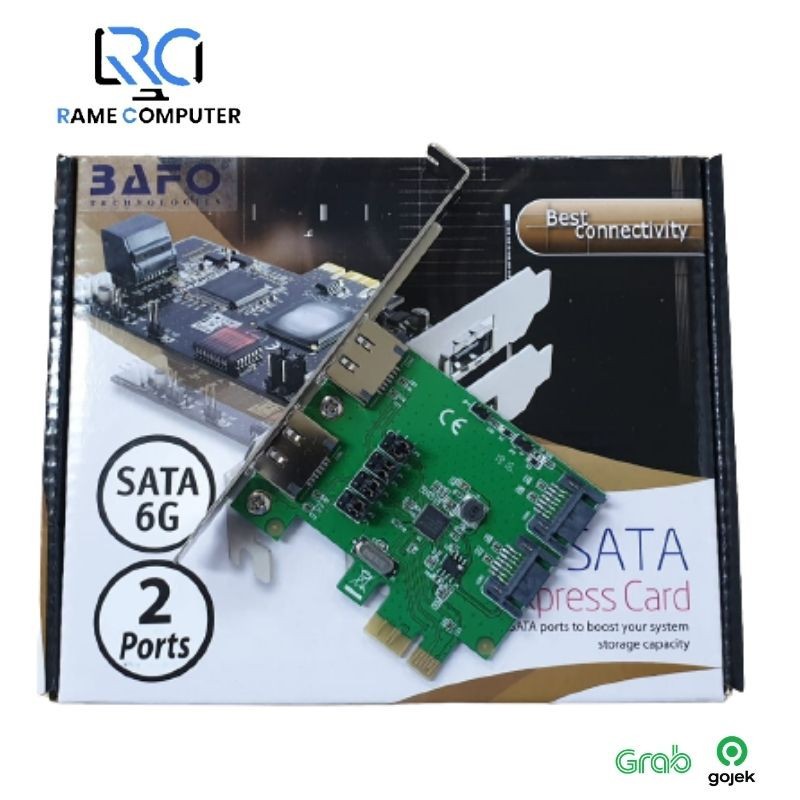 BAFO PCIE SATA3 2 PORT + ESATA 2P PCI EXPRESS CARD 2 PORT