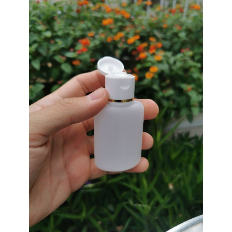Botol DKS 30 ml 30ml HDPE Fliptop Flip top Putih White Toner 30 60