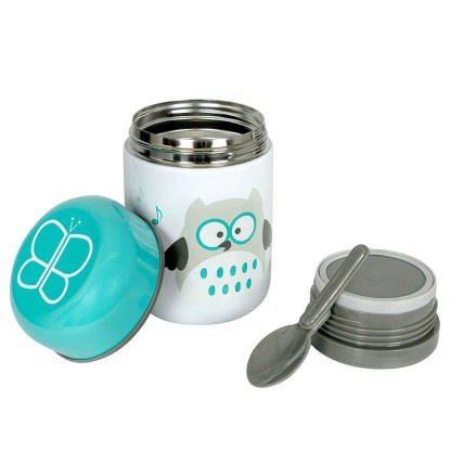 Bbluv Thermal Food Container With Spoon (B0122)- Tempat Penyimpan Makanan Bayi