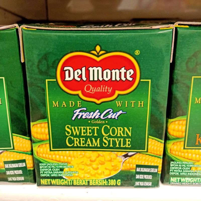 

delmonte GOLDEN SWEET whole kernel corn 380 gram