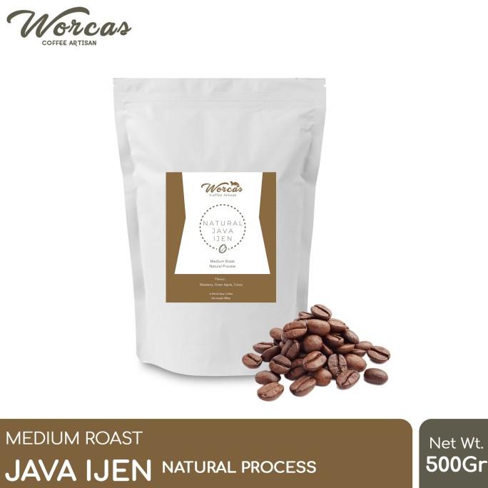 

Kopi Arabica Java Ijen "Natural" 500 Gram Medium Roast (Biji/Bubuk) -Diskon Besar