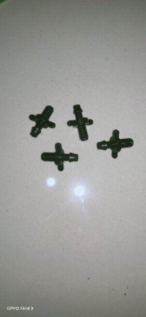 Nepple Ulir Hidroponik Nipel Ulir Nippel Ulir Nempel Ulir 7mm