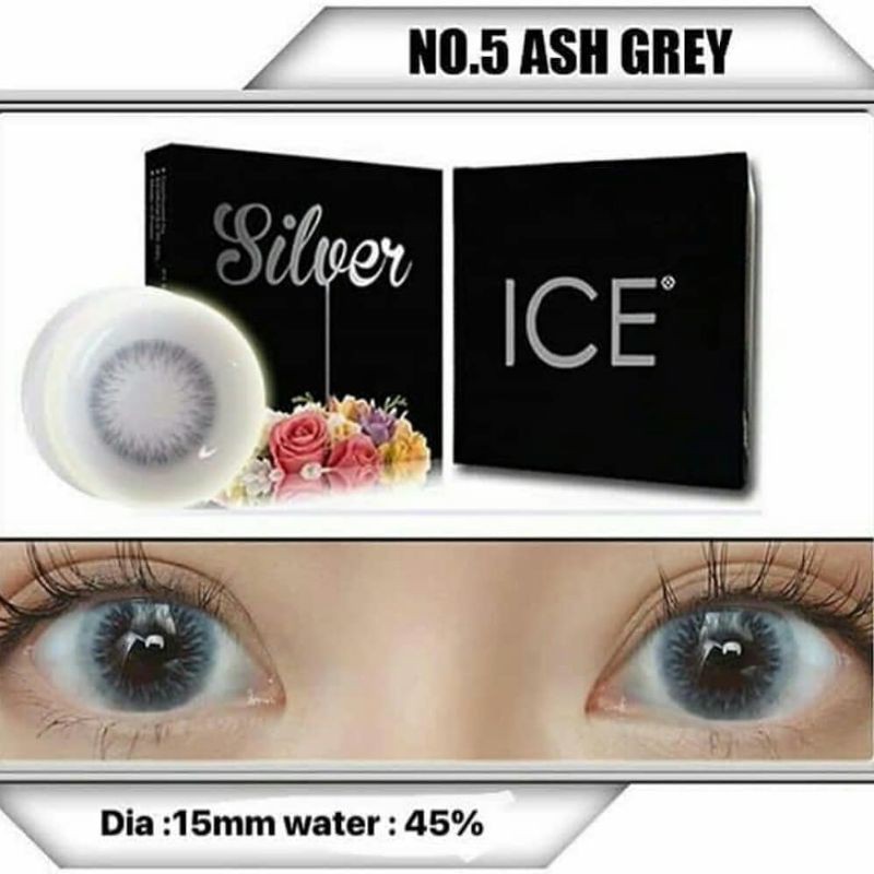 [ Normal ] SOFTLENS ICE SILVER By Exoticon 2024