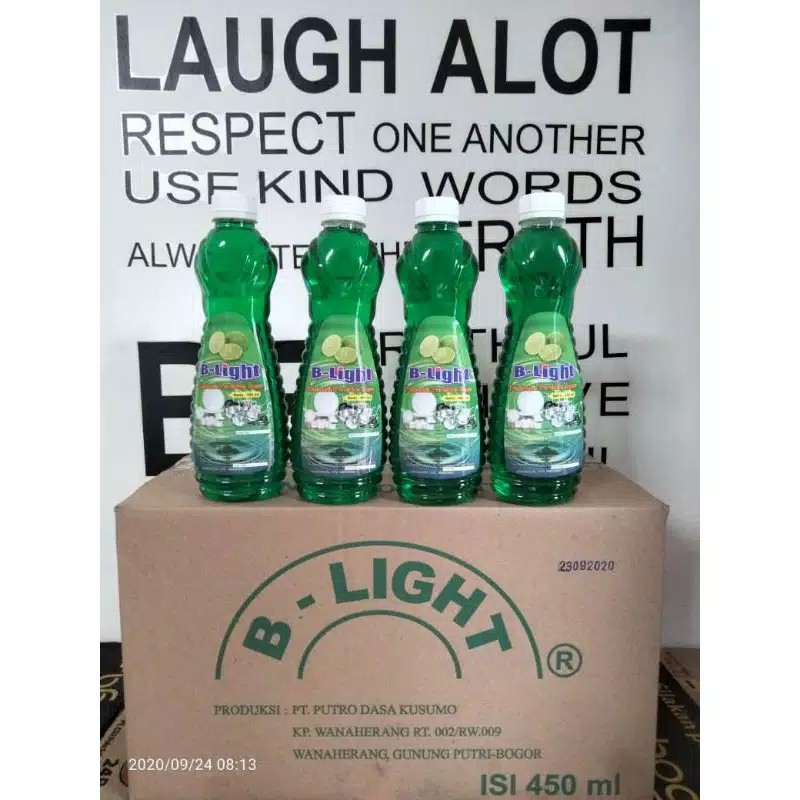 [ PALING VIRAL ] 1karton 24 Pcs Sabun Cuci Piring Blight 450ml Murah Harga Distibutor