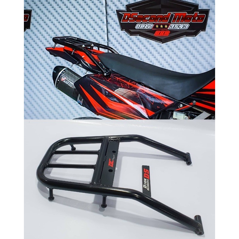 RAK KLX 250 RAK DTRACKER 250 behel rear rack SUPERMOTO