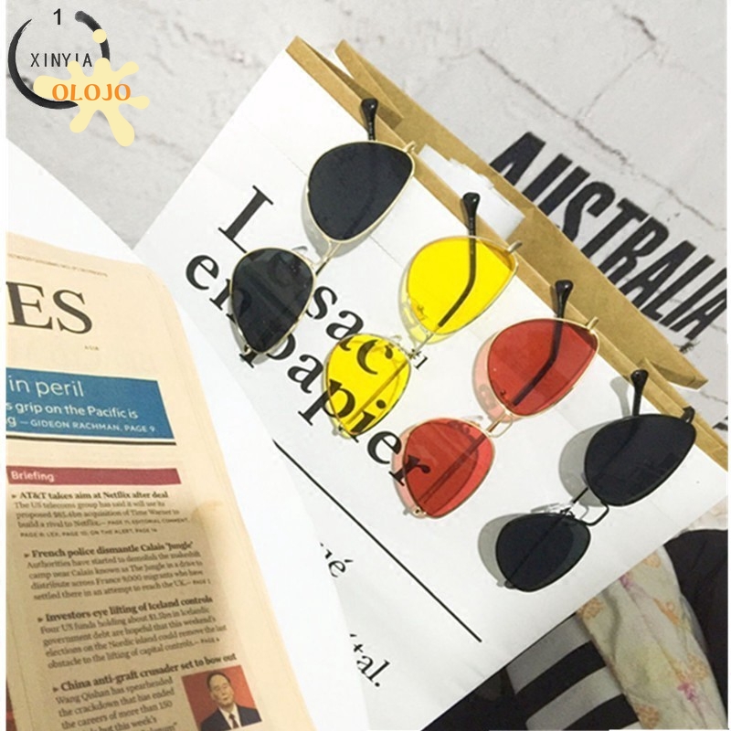 ✨Bayar di Tempat✨ Kacamata Hitam Wanita Model Retro Cat Eye Sunglasses Women UV400 Protection