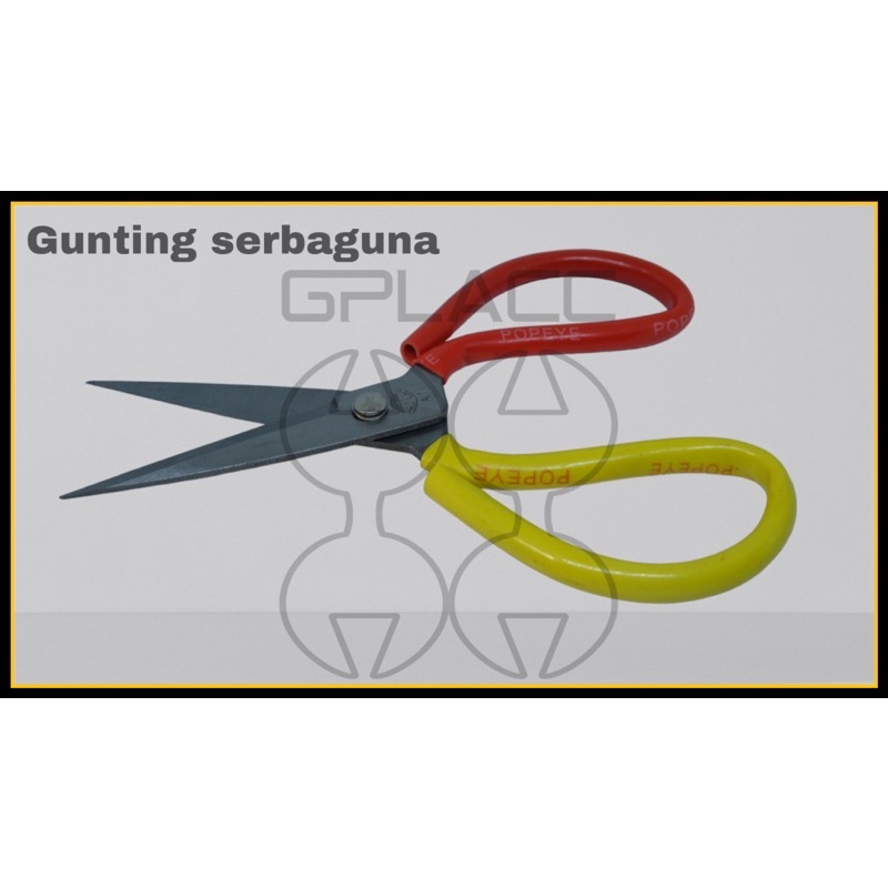 

Gunting Kulit / gunting seng / gunting serba guna