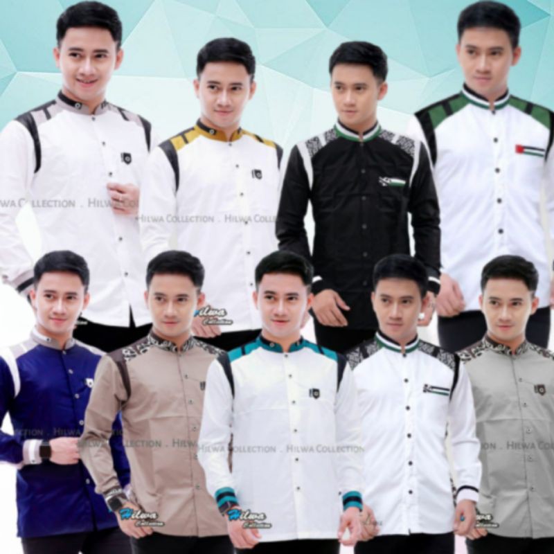 Baju Koko Hadroh syubbanul muslimin Koko AZ Zahir premium Koko Hadroh terbaru