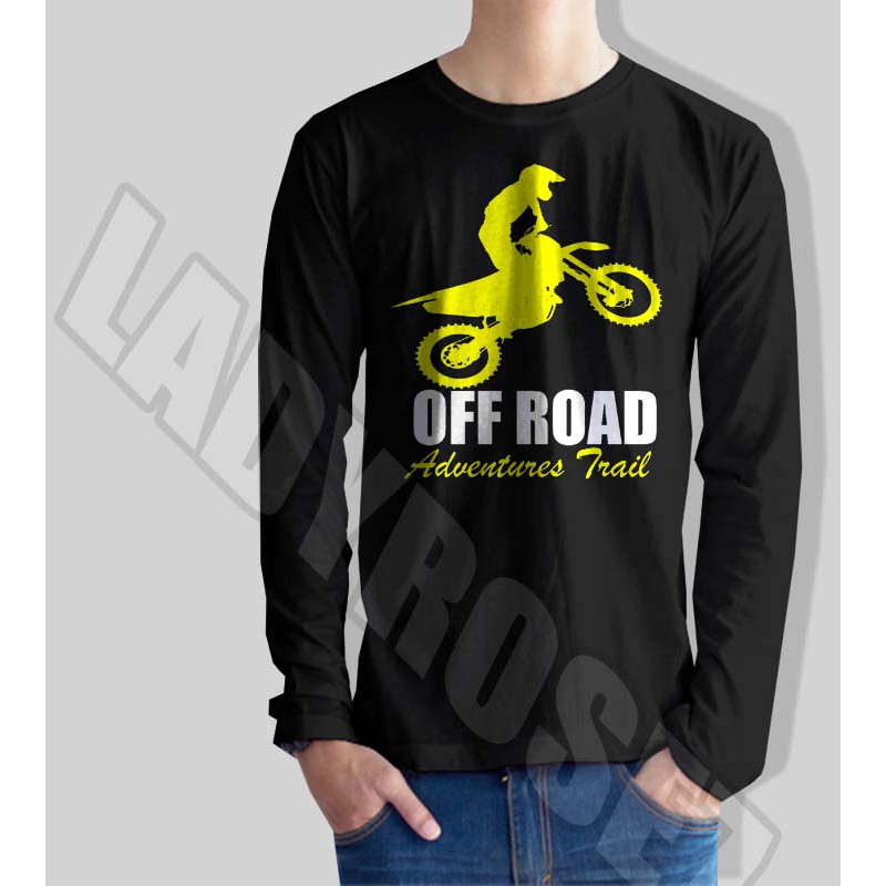  Kaos  Lengan Panjang Off Road Adventure Trail 