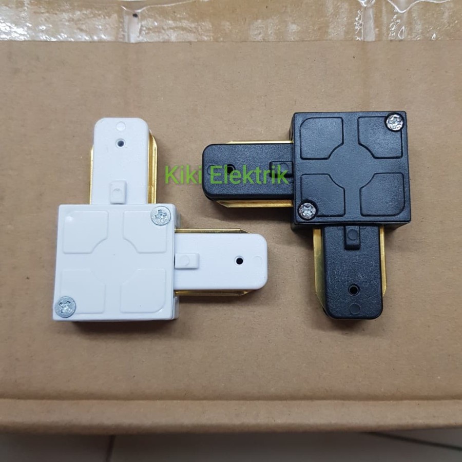 Penyambung REL Lampu SIKU / Connector Rel Lampu